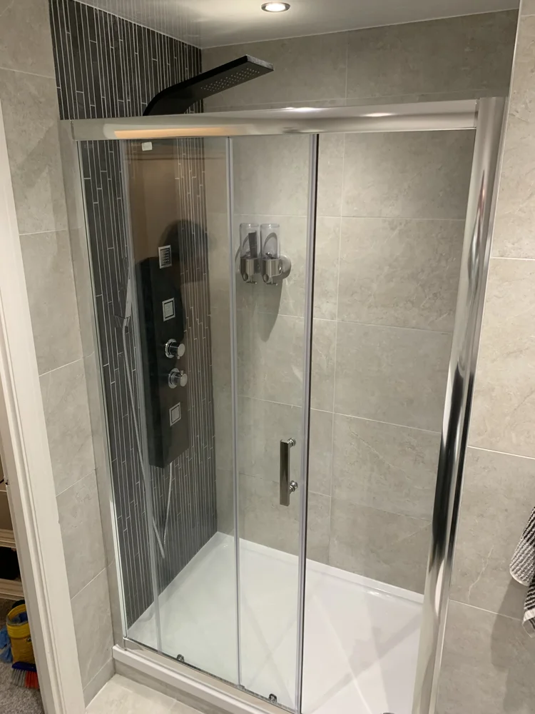 Completed South Shields bathroom installation, view 2