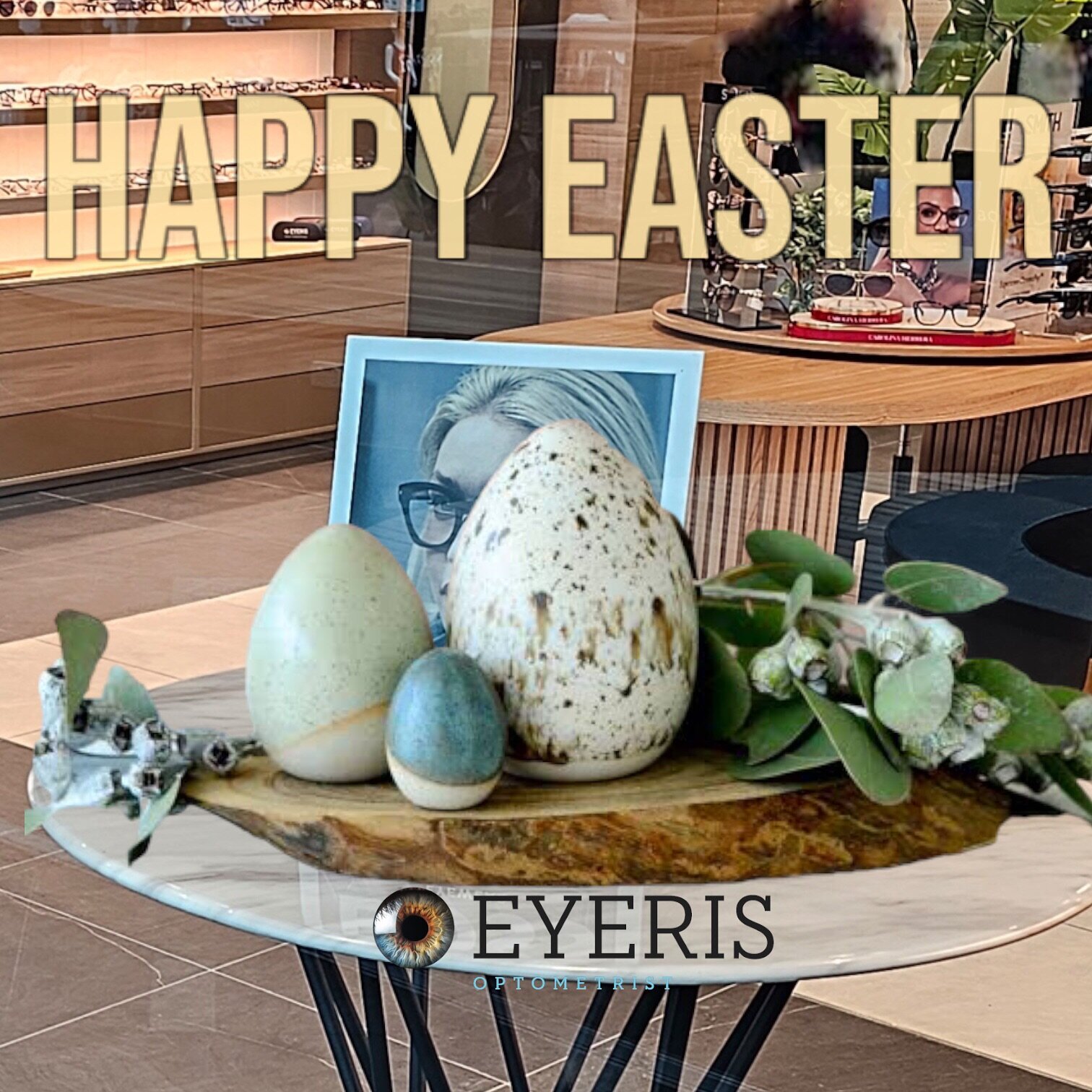 Hop into Easter with clear eyes and a bright outlook! Wishing you a basket full of joy, laughter, and perfectly focused moments from all of us at Eyeris Optometrist. Have an egg-cellent weekend! #easterweekend #marketplacegungahlin