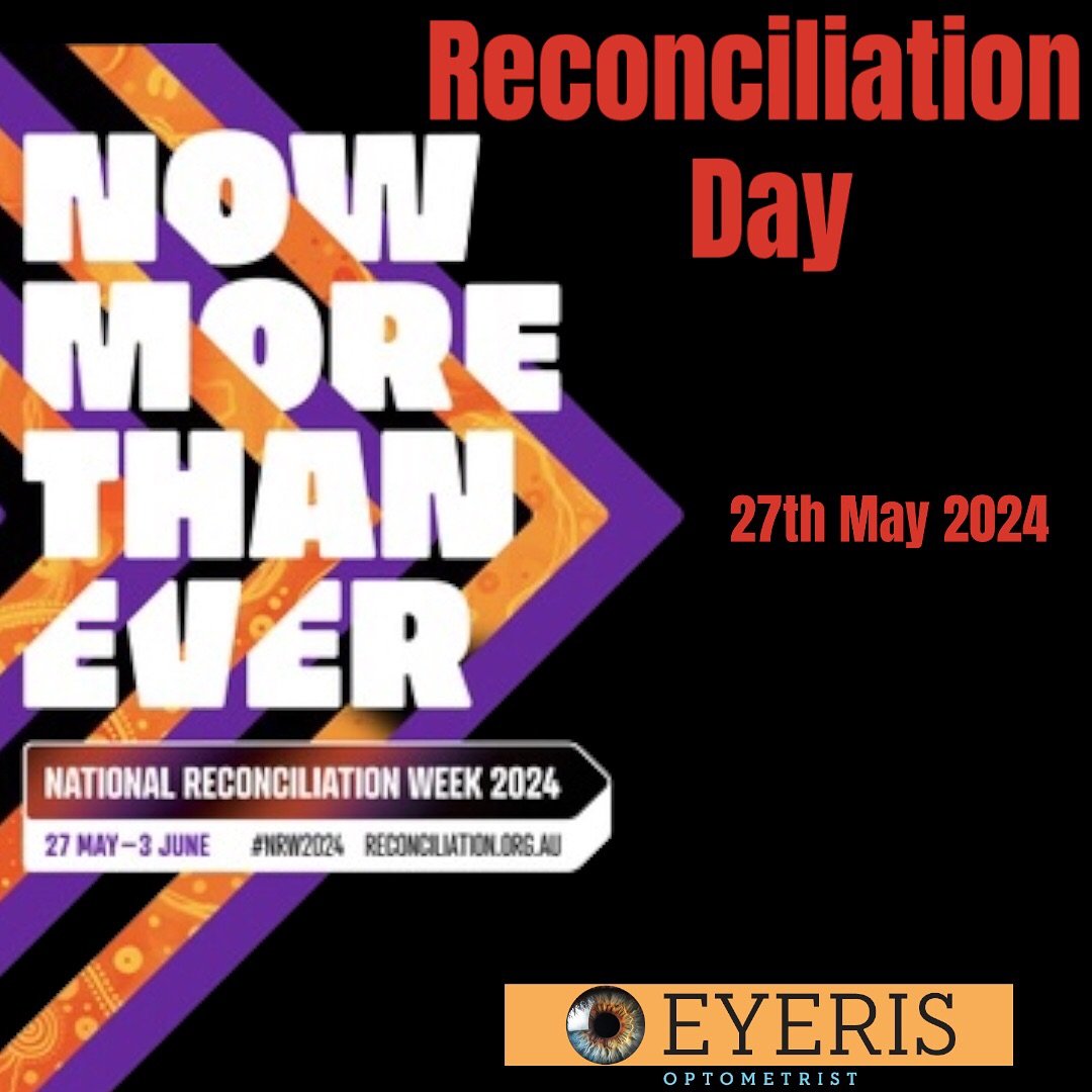 Eyeris Optometrist stands for unity and healing on Reconciliation Day. Now more than ever, let&rsquo;s come together, mend, and bridge divides. Together, we see a brighter future. #nrw2024 #nowmorethanever #unity