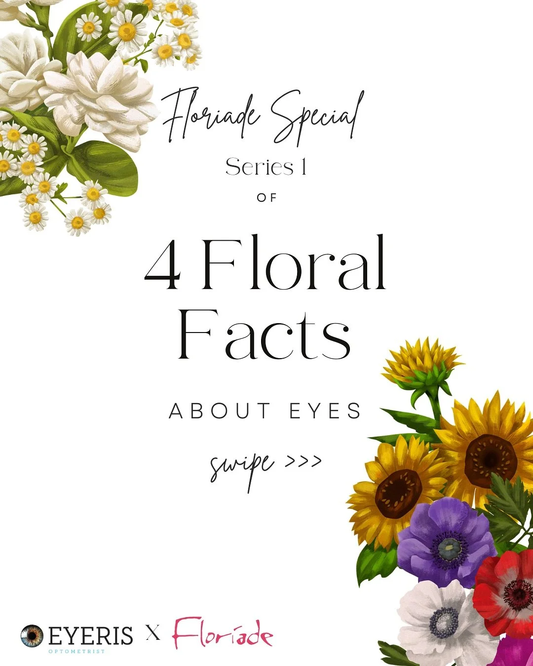 Eyes like flowers? &hellip;Introducing our Floriade special&hellip; 4 Floral Facts about eyes! 👀 🌸

#floriade #flowers #eyefacts #funfacts #knowledge #newknowledge #eyes #eyehealth #education #eyeeducation #optometrist #optical #optics #vision #eye