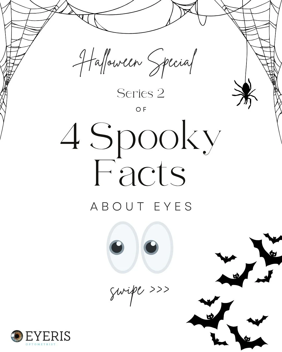 Back with our Halloween special&hellip; have 4 spooky facts about eyes! 👻💡The eye facts you might wish you never knew, but should! 😵&zwj;💫👀

#halloween #spookyseason #spookyfacts #eyefacts #funfacts #eyes #eyehealth #education #eyeeducation #opt