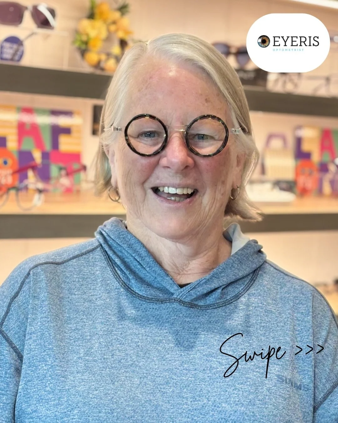 Smiles say it all 😍👓
Another happy moment of picking up the perfect pair at Eyeris.

Your turn?
👁️ Book an eye test or drop in to explore frames you&rsquo;ll love.

#Happycustomers #QualityEyecare #fashionglasses #eyecare #optometrist