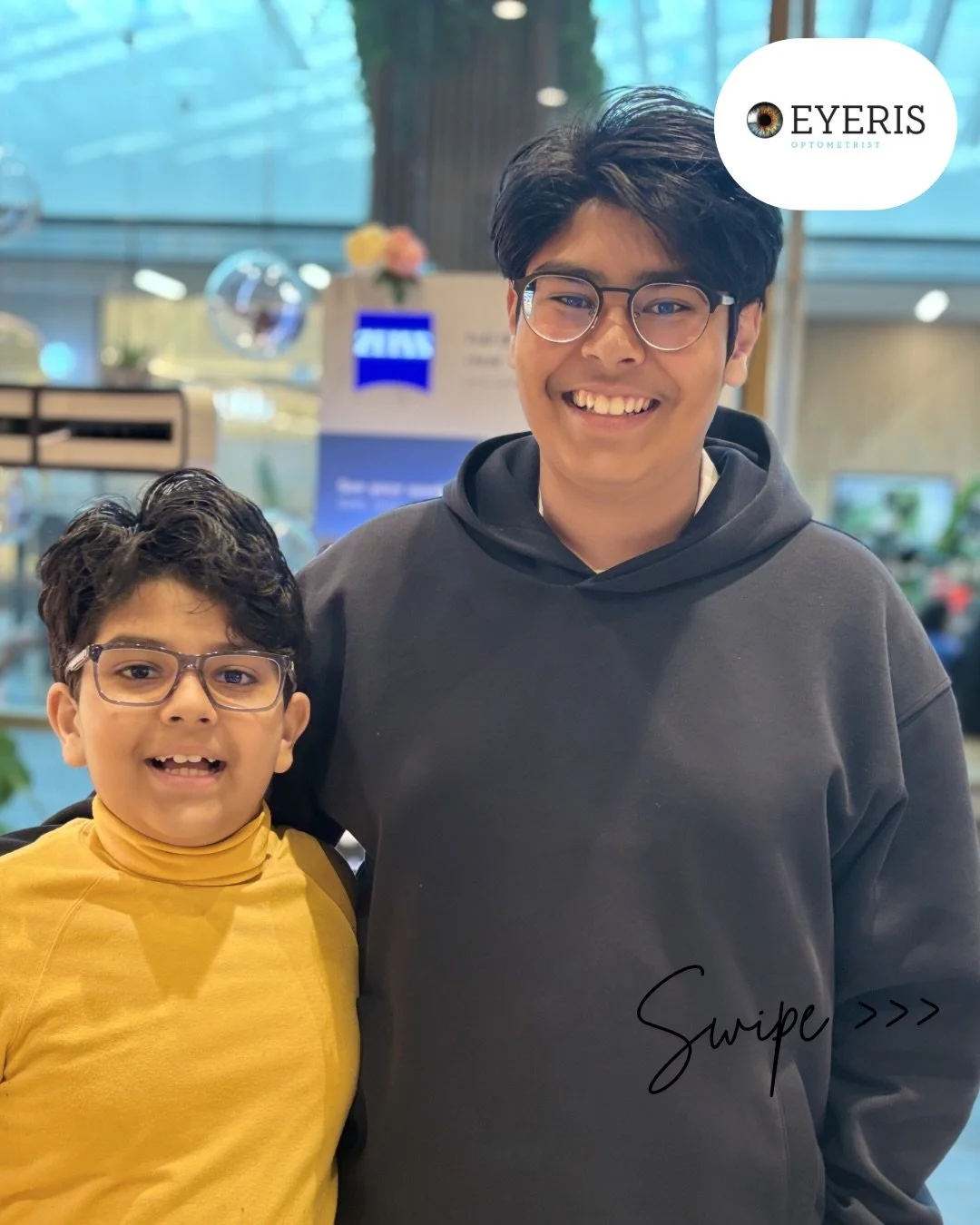 New glasses day looks good on you 👓✨
Nothing beats that moment when vision is clearer and style is on point. We love seeing our customers collect their perfect pair!

Ready for your own new glasses moment?
📍 Visit us in store or 📞 book your eye te