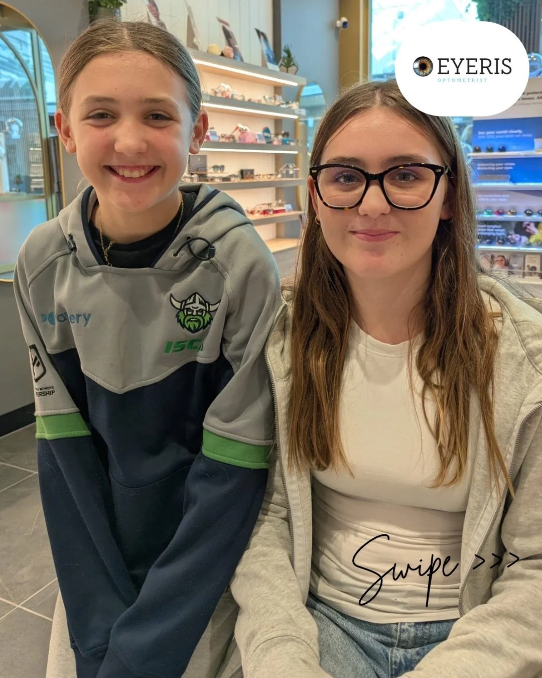 New glasses, fresh smiles ✨
We love seeing our customers collect their new specs and step out feeling confident and clear. 

Thinking it&rsquo;s time for an eyewear refresh? Pop in and let us help you find your perfect pair.

📍 Visit us in-store
📞 