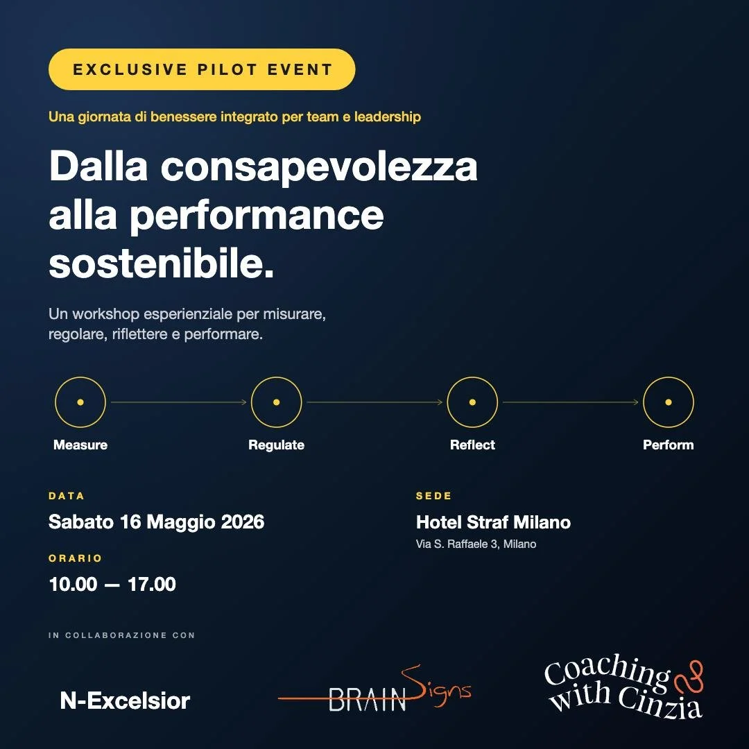 N-Excelsior | Dalla consapevolezza alla performance sostenibile | Evento Pilota Milano
