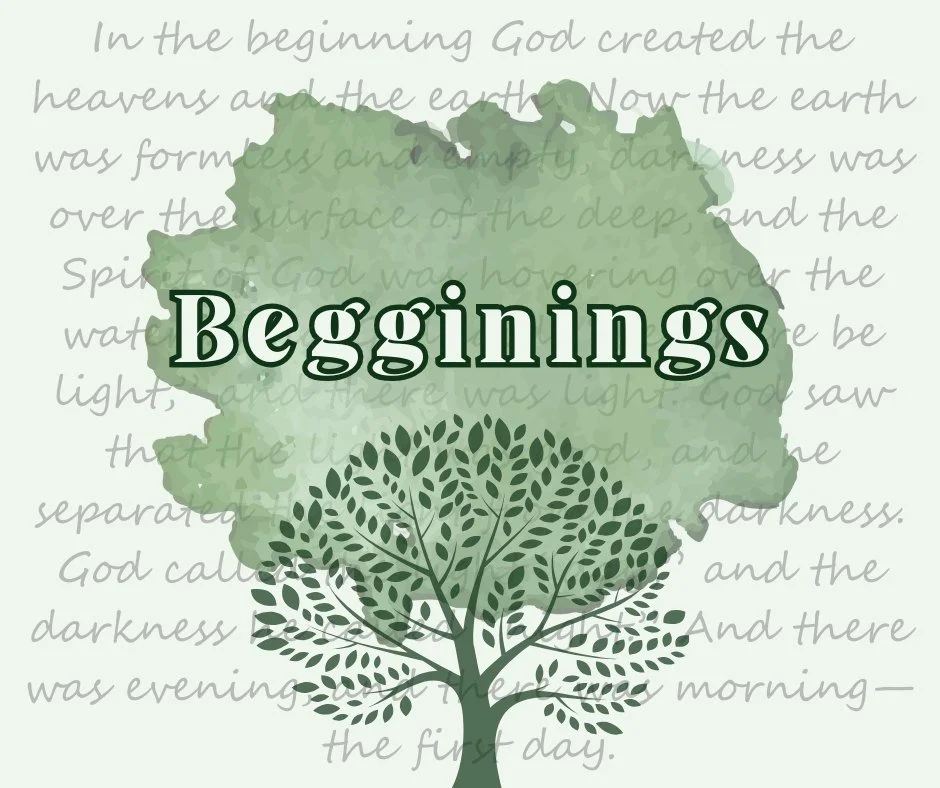 New beginnings start here. This Sunday, join us as we kick off a new sermon series, Beginnings&mdash;exploring how God works from the very start and what that means for our lives today. We&rsquo;d love to worship with you!