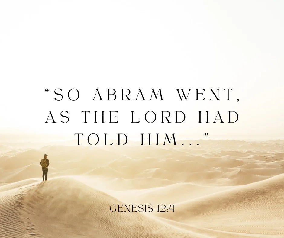 Faith Friday
Here's your reminder to step out in faith - God is with you!