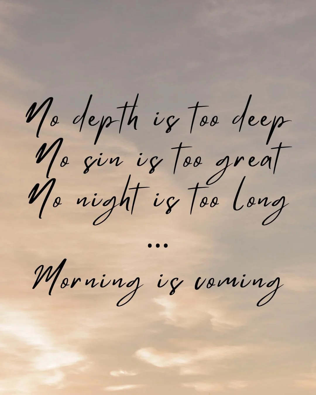 Today&rsquo;s Sermon Takeaway:
Even in the lowest moments, when words feel heavy and hope feels distant, God is still listening.

Your cry is not ignored. Your voice matters to Him.
He meets you right in the depths and draws you back into His mercy.
