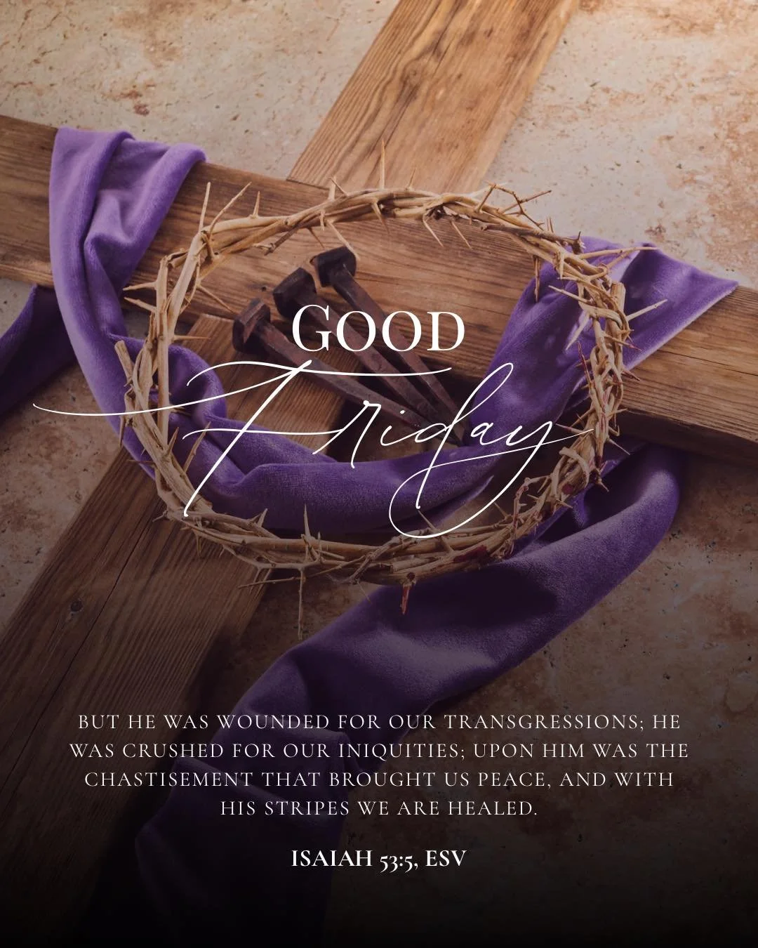 Today we remember the sacrifice that changed everything. What looked like the end was actually the beginning of hope. 

Take a moment today to reflect, to remember, and to give thanks for the incredible love poured out for us 💜

Don&lsquo;t forget: 