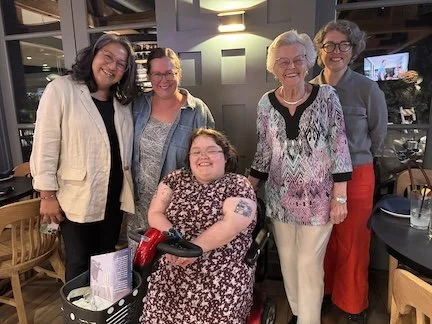 Group dinner with former Governor Barbara Roberts