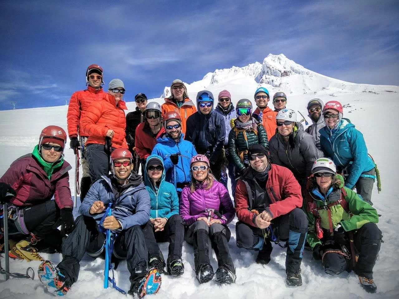 Learning basic climbing with the Mazamas