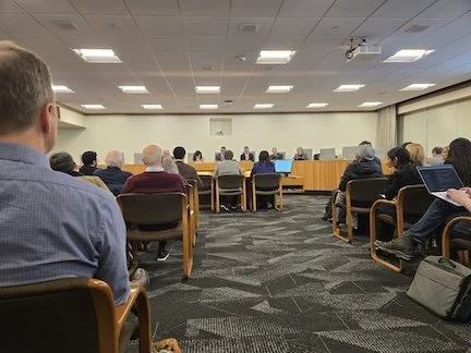 Testifying in opposition to tax incentives and more land for data centers (SB 1586)