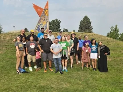 Community walk at Luuwit View Park