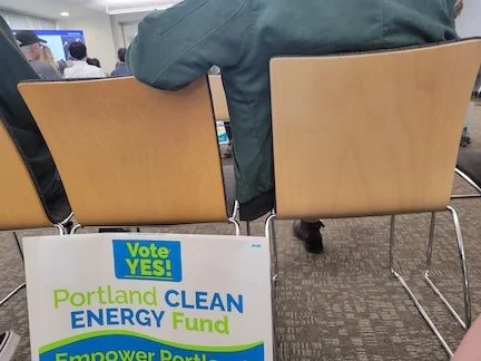 Supporting the Portland Clean Energy Fund