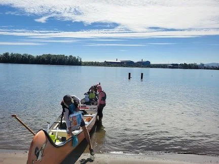 A tour of the CEI Hub by canoe, with Neighbors for Clean Air and partners