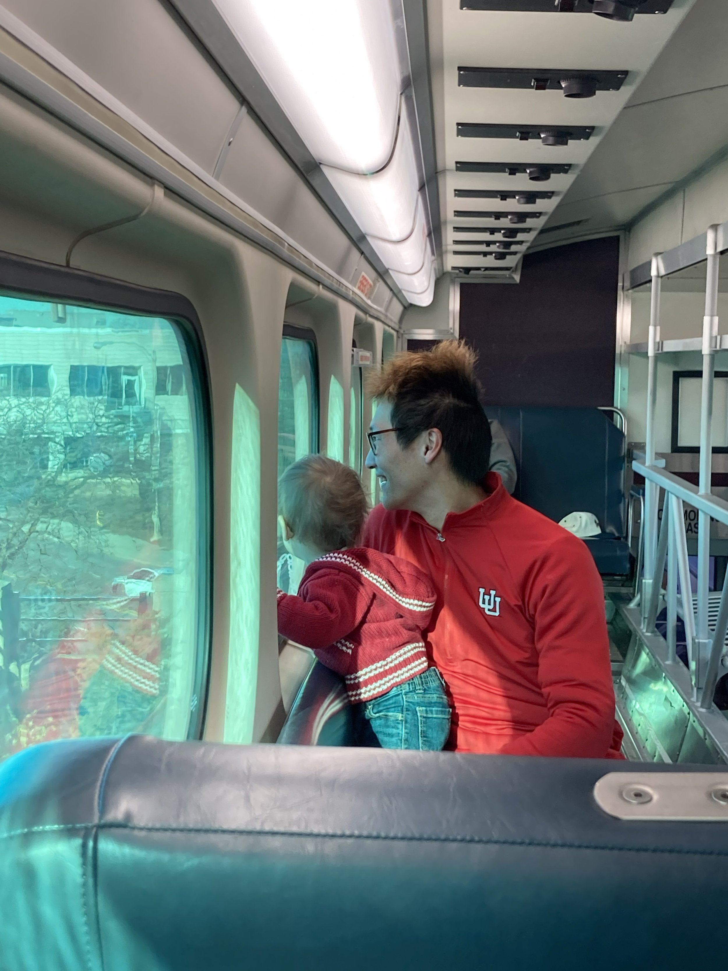 Riding the Metra...just for fun!