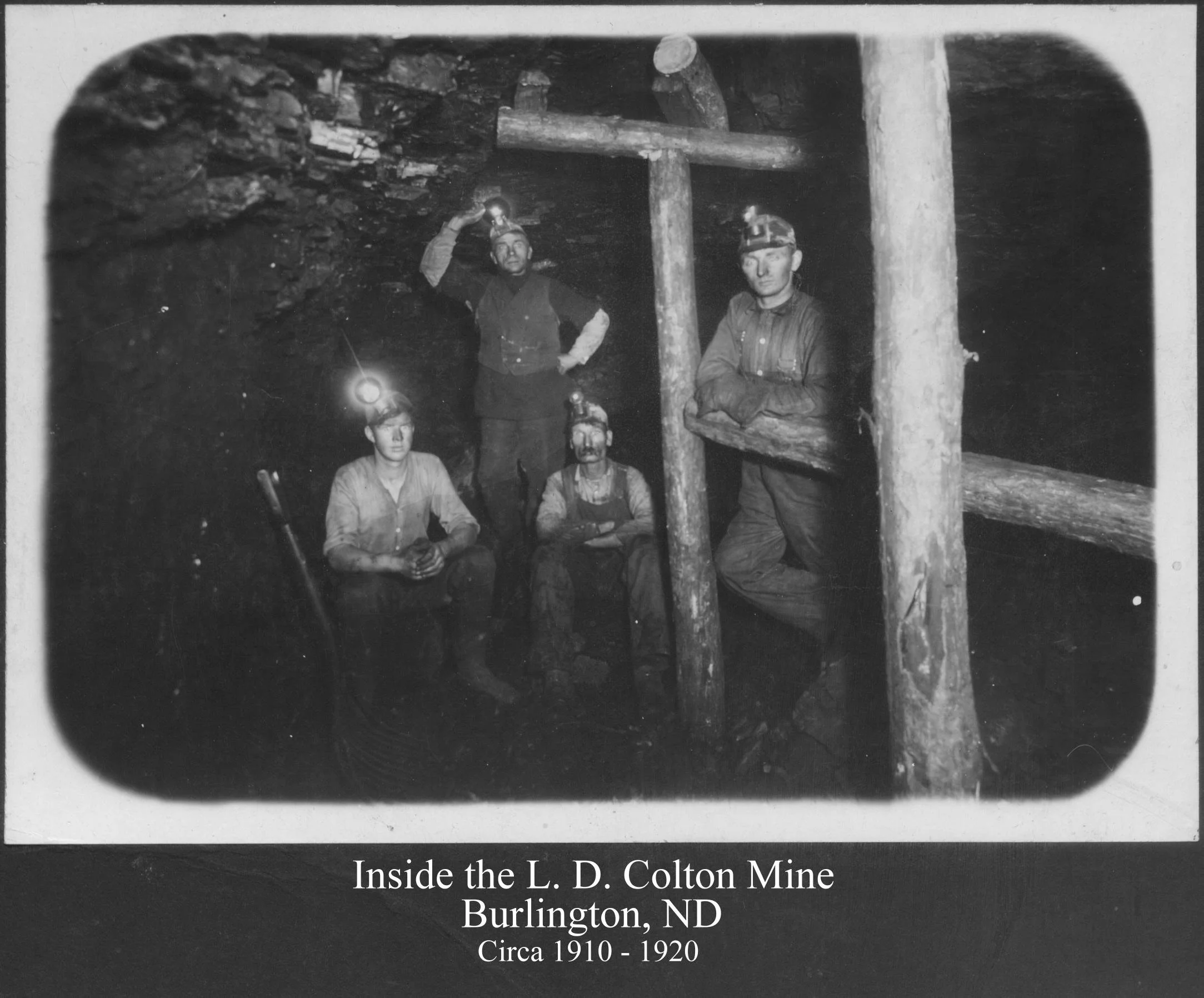 Inside the L. D. Colton Mine (1910 - 1920)
