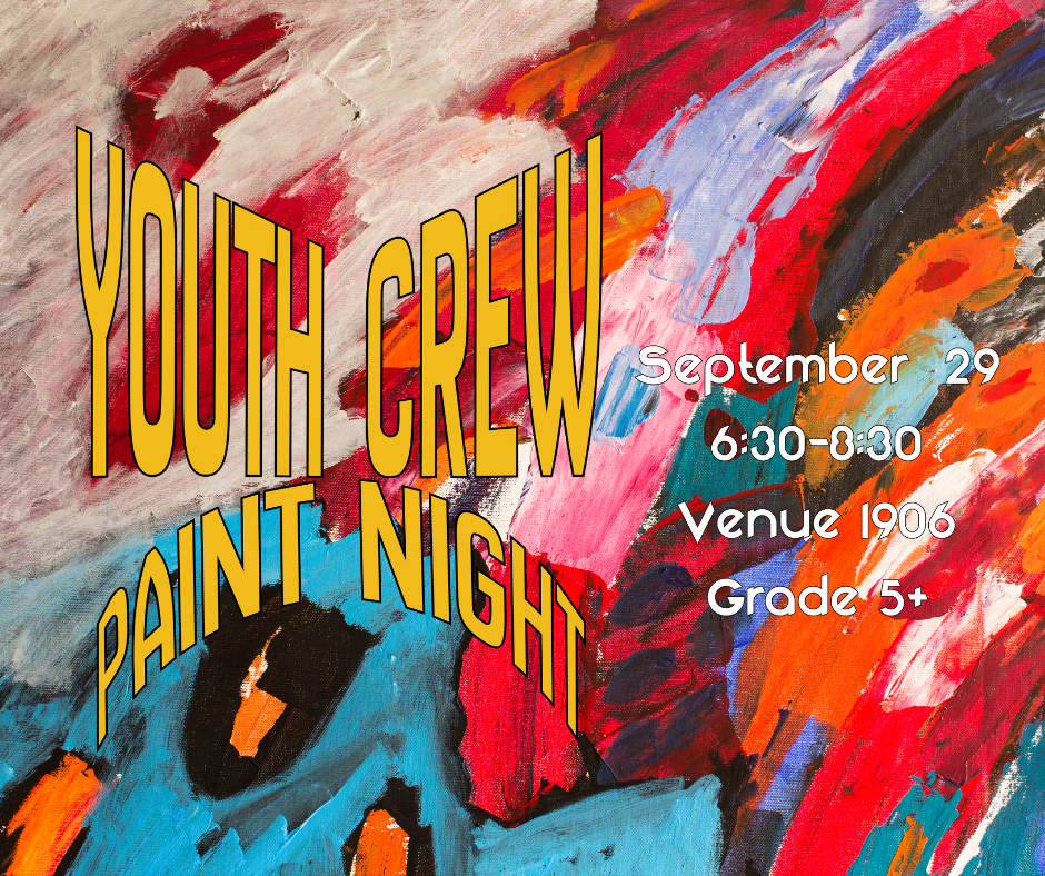 Youth Crew Paint Night