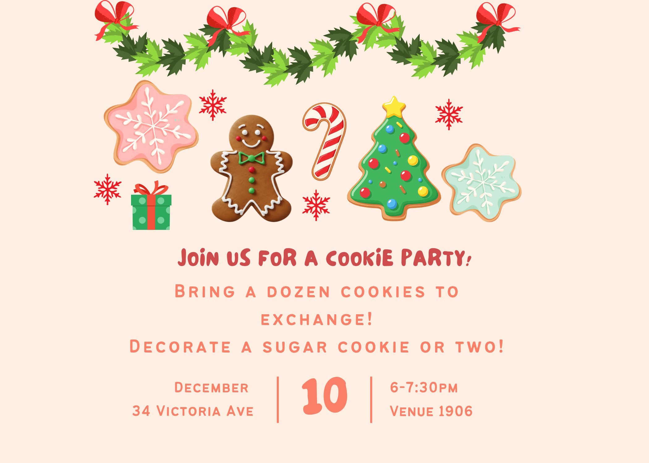 Christmas Cookie Exchange