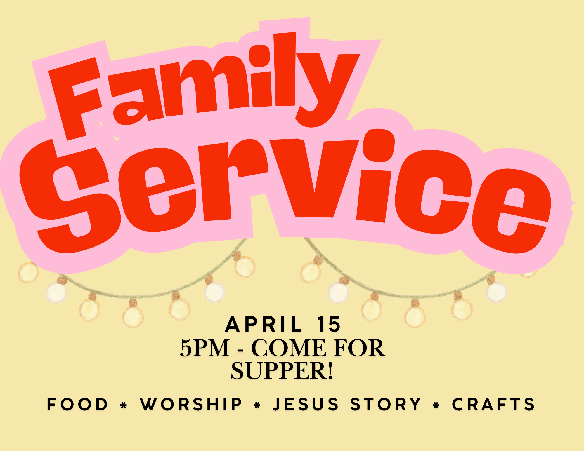 April Family Service
