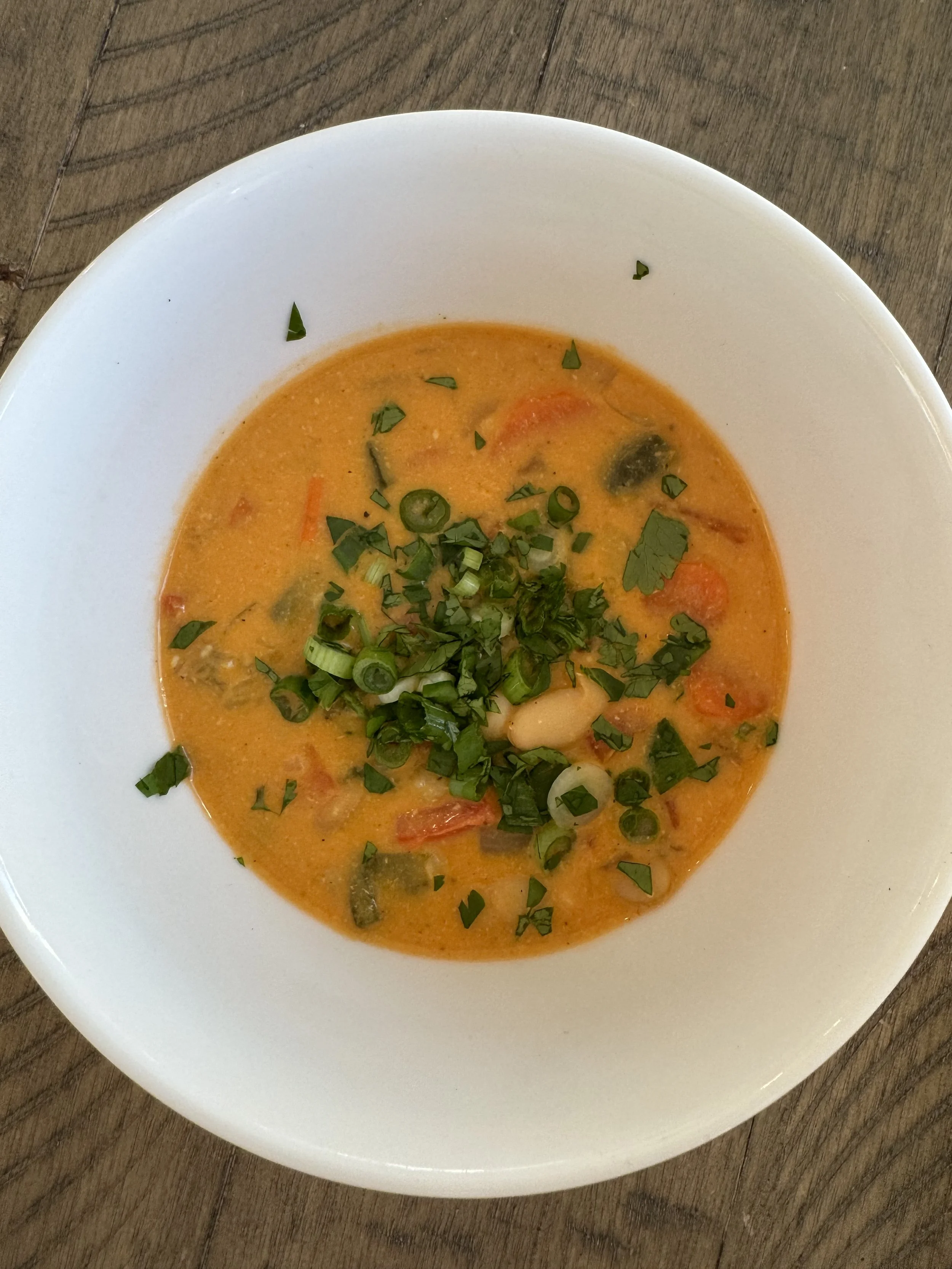 Vegetarian Buffalo White Chili