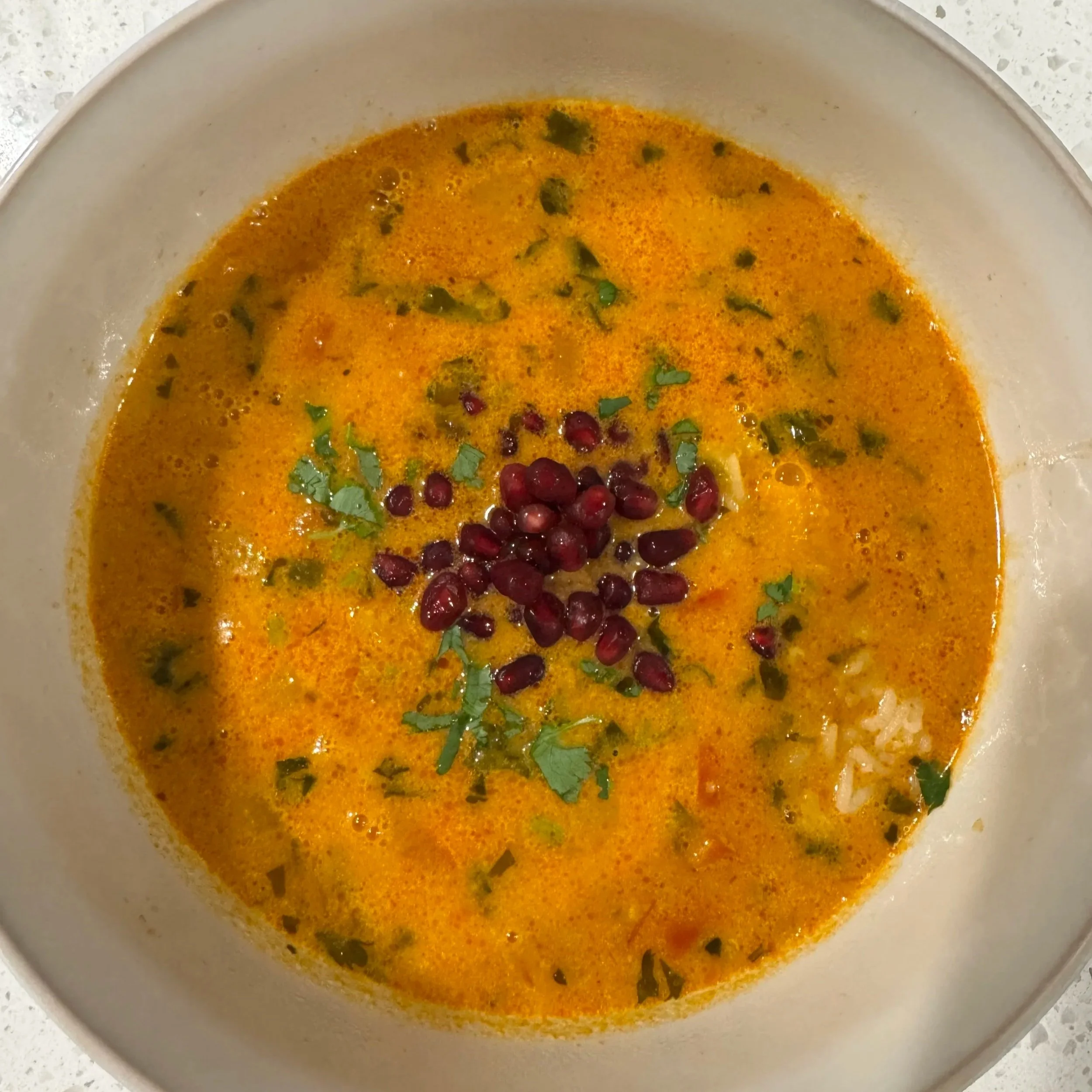Pumpkin Thai Red Curry Soup