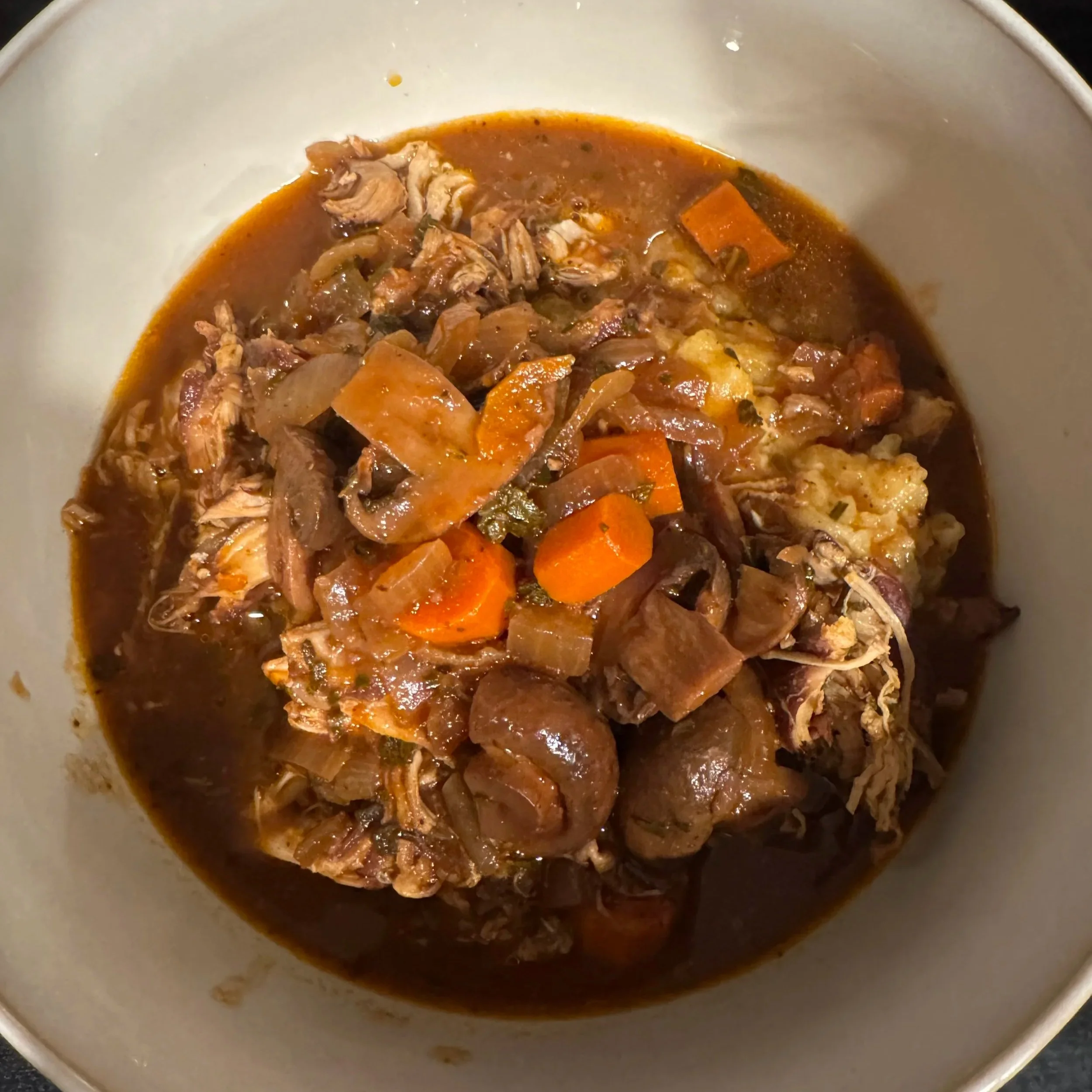 Slow Cooker Coq au Vin
