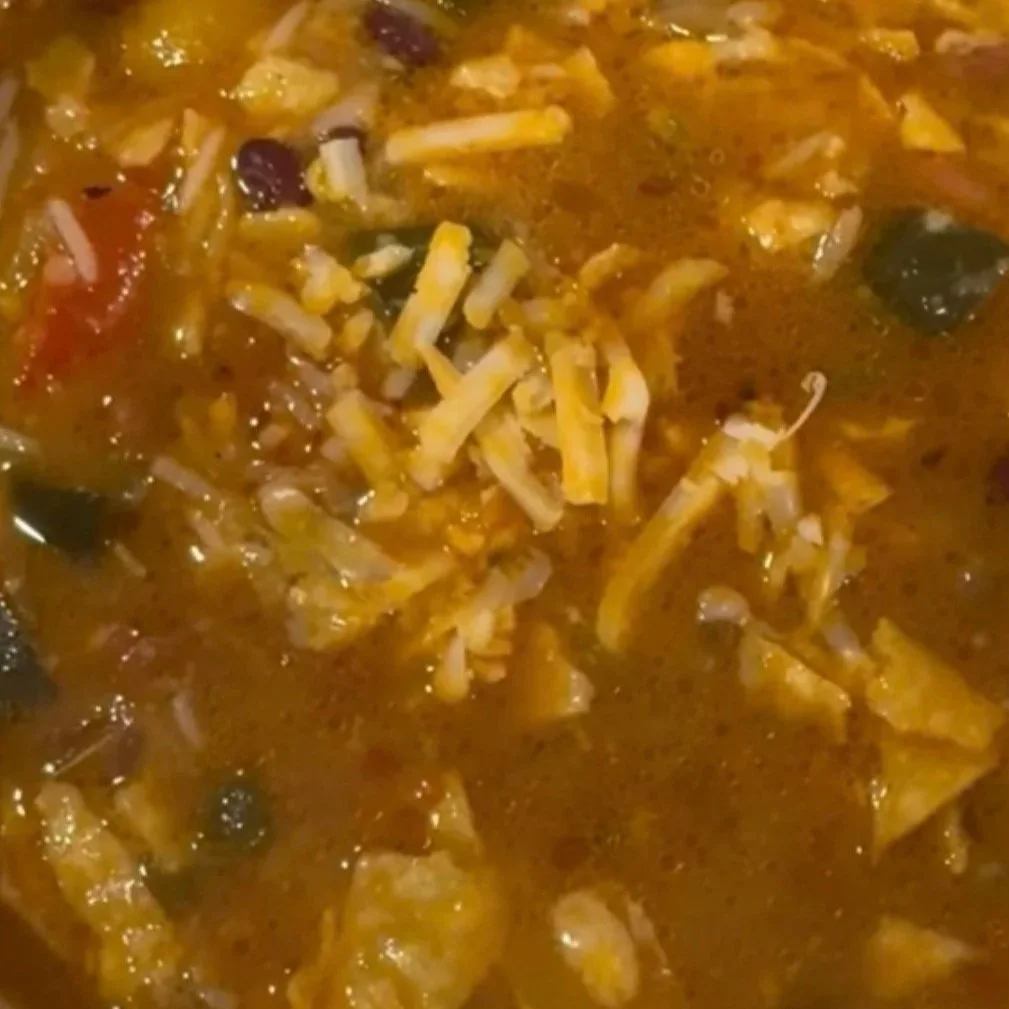 Slow Cooker Salsa Verde Soup