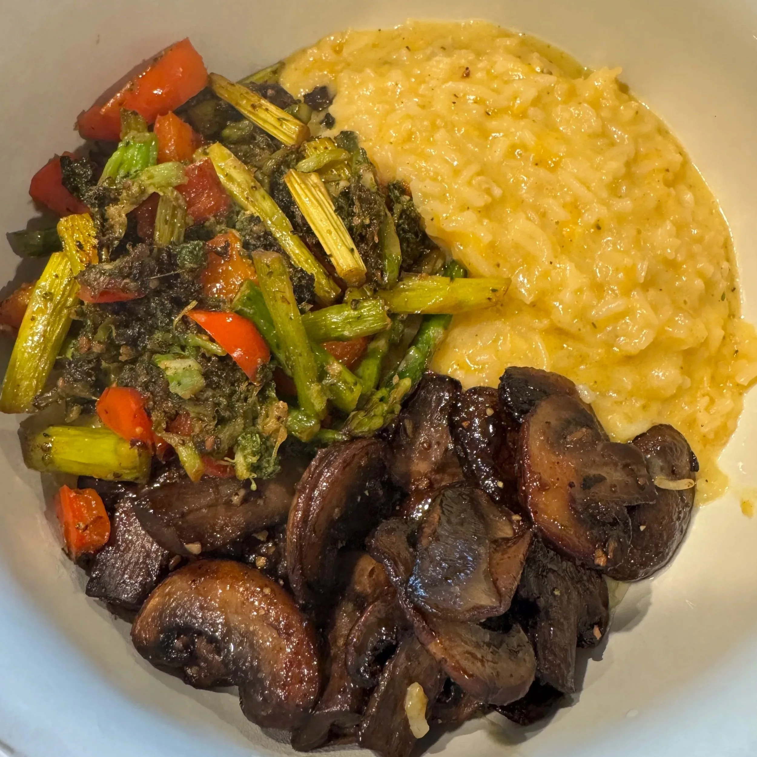 Colby Cheddar Risotto