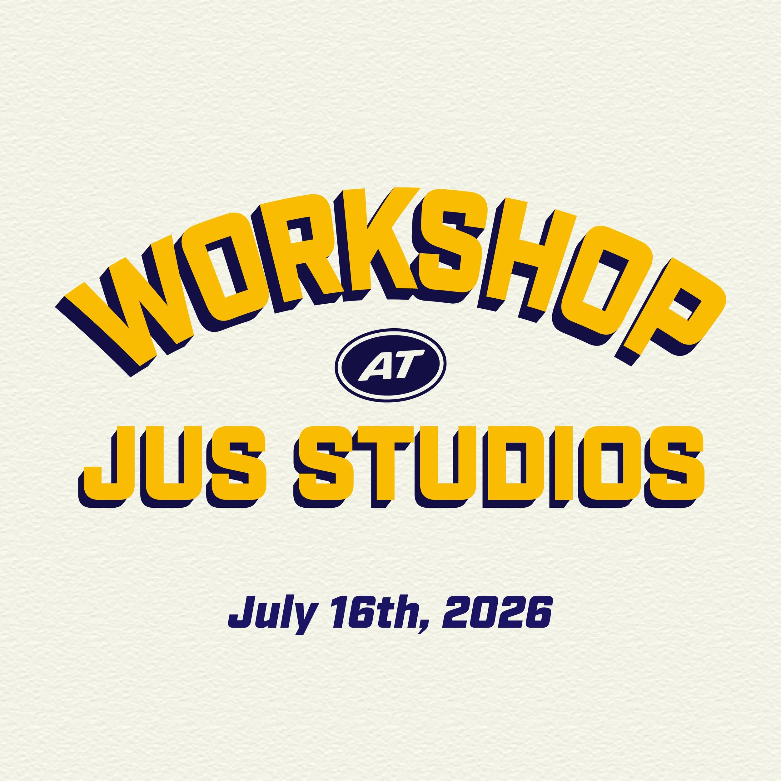 WORKSHOP - JULY 16