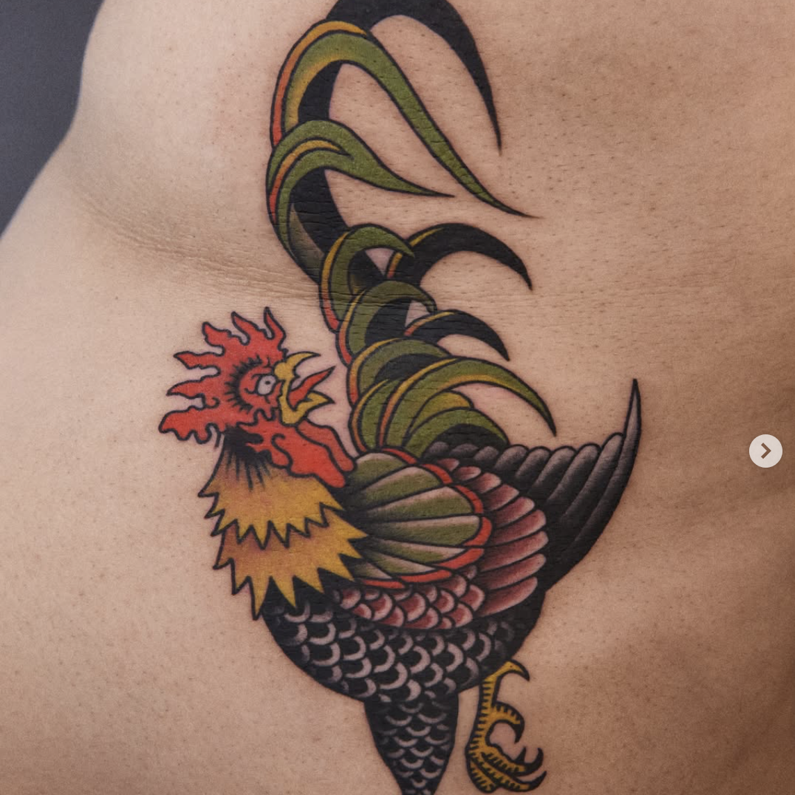 Traditional Color Rooster