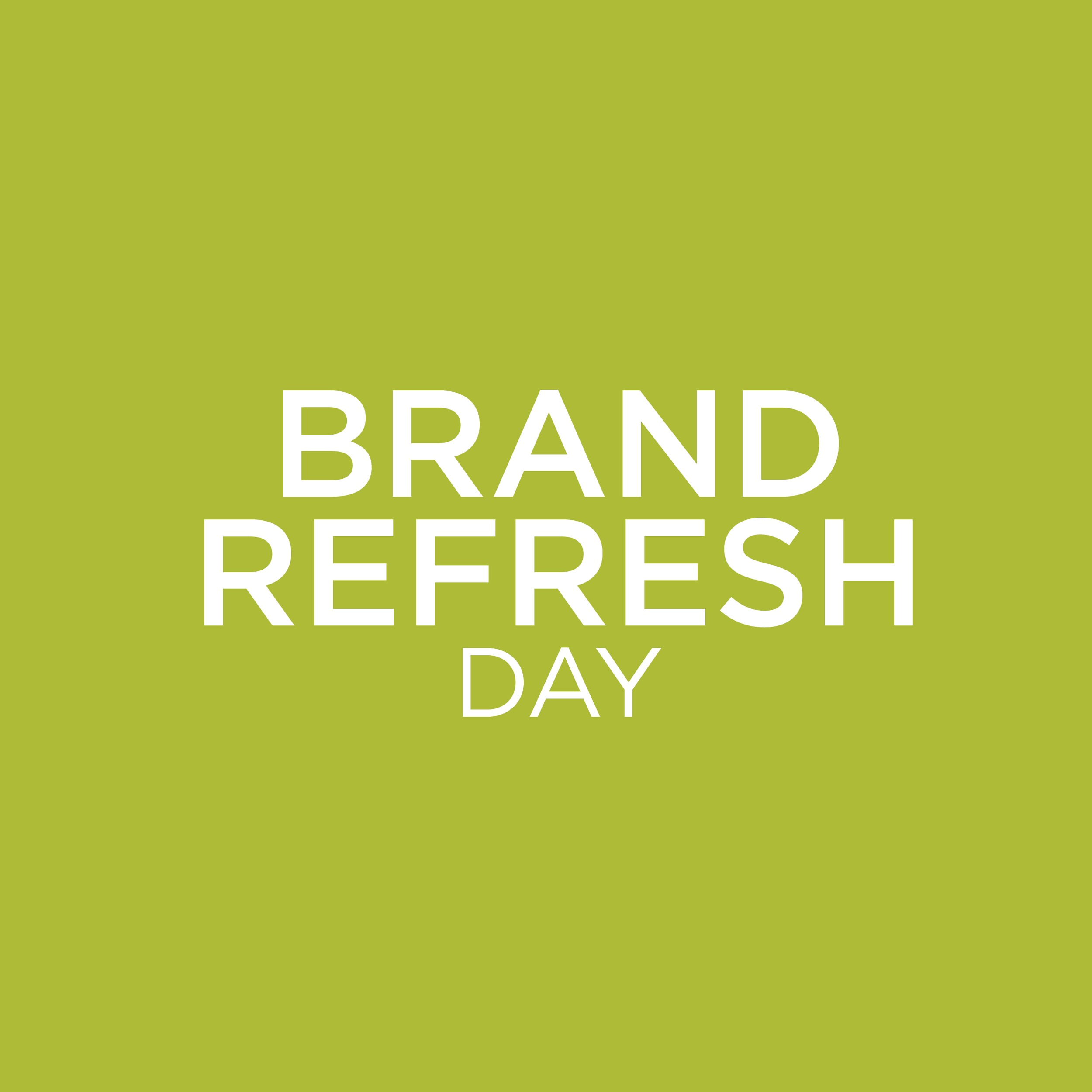 BRAND REFRESH DAY