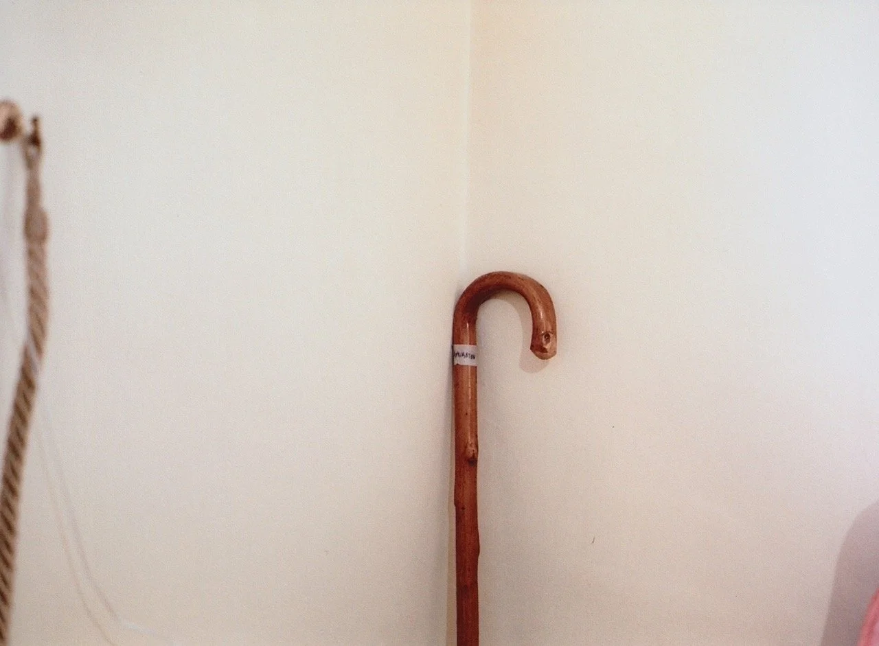 Her walking stick