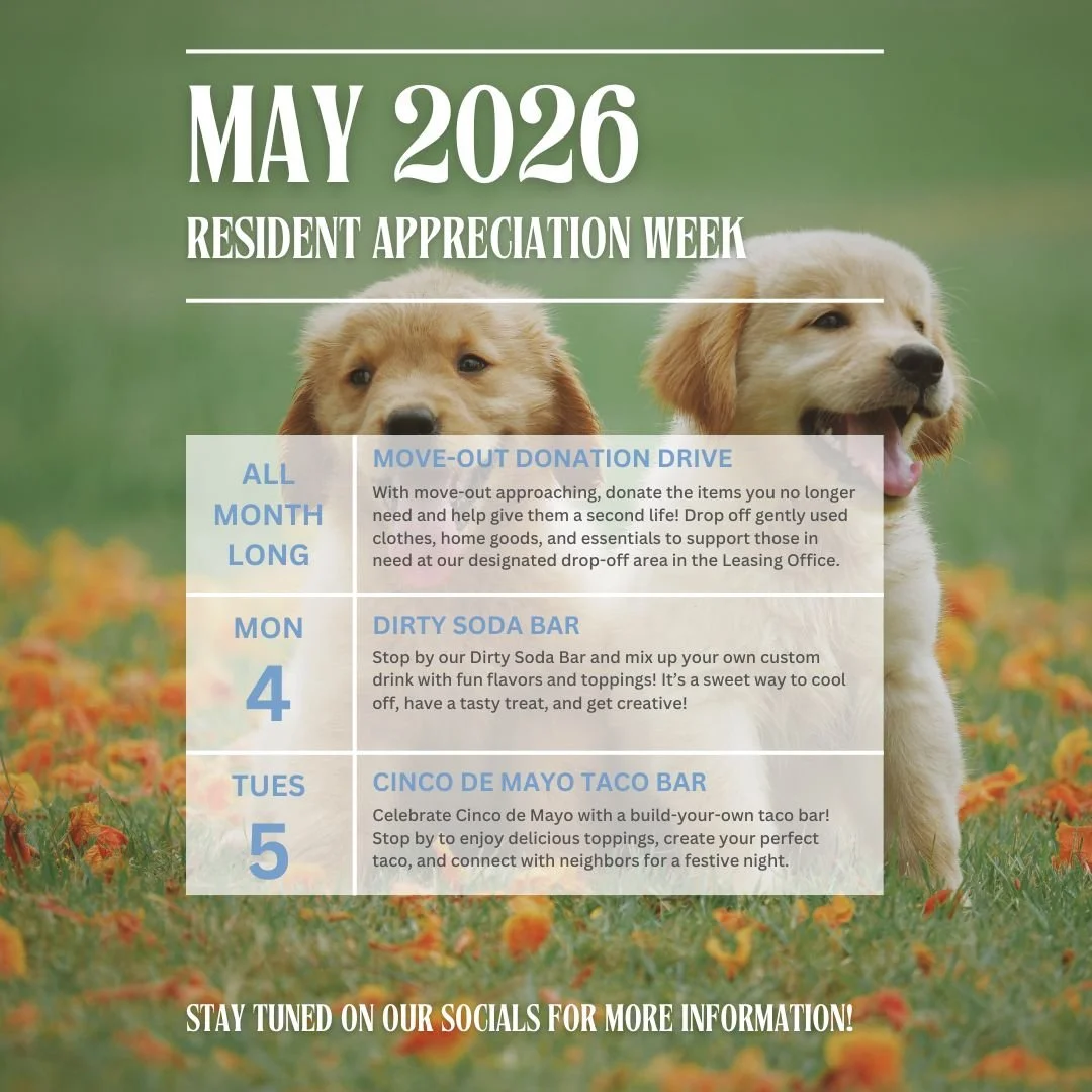 Check out our May Events!