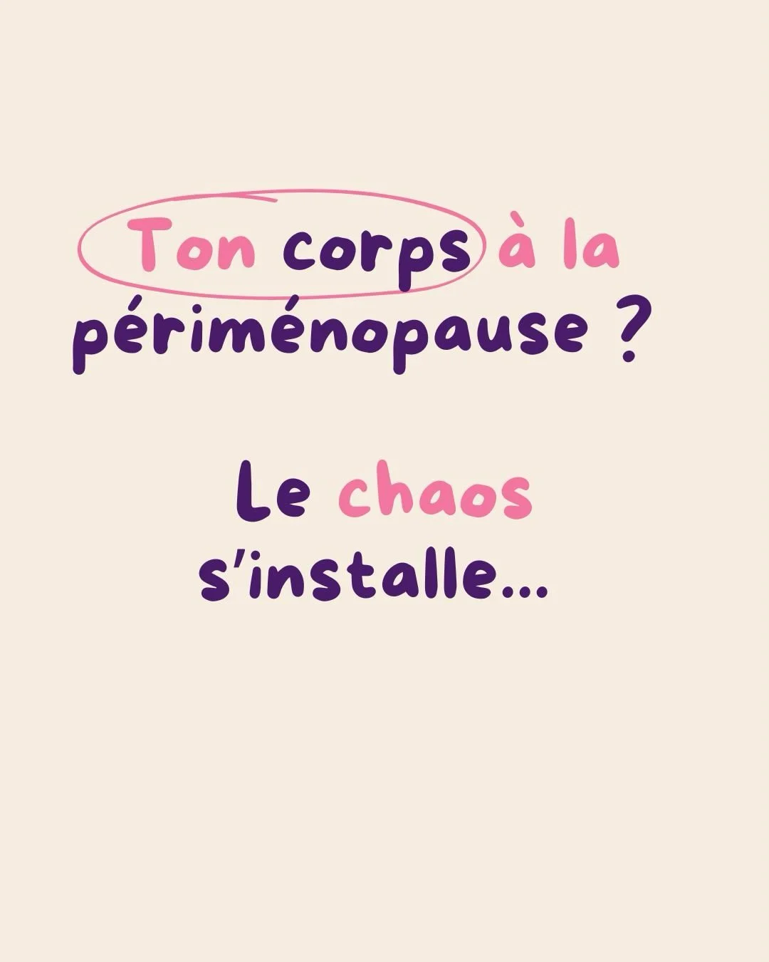 La plupart des femmes pensent que la m&eacute;nopause c&rsquo;est la fin des r&egrave;gles et basta.
En r&eacute;alit&eacute;, la PERIMENOPAUSE qui pr&eacute;c&egrave;de peut durer 2 a 10 ans. Et c&rsquo;est souvent la p&eacute;riode la plus intense 