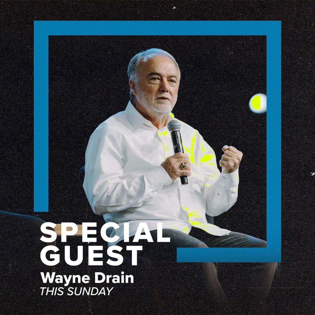 🚨ICYMI🚨⁠
⁠
@Waynedrain is joining us THIS SUNDAY!⁠
⁠
Wayne will be sharing a message and delivering words in season. Spread the word and we&rsquo;ll see you there!