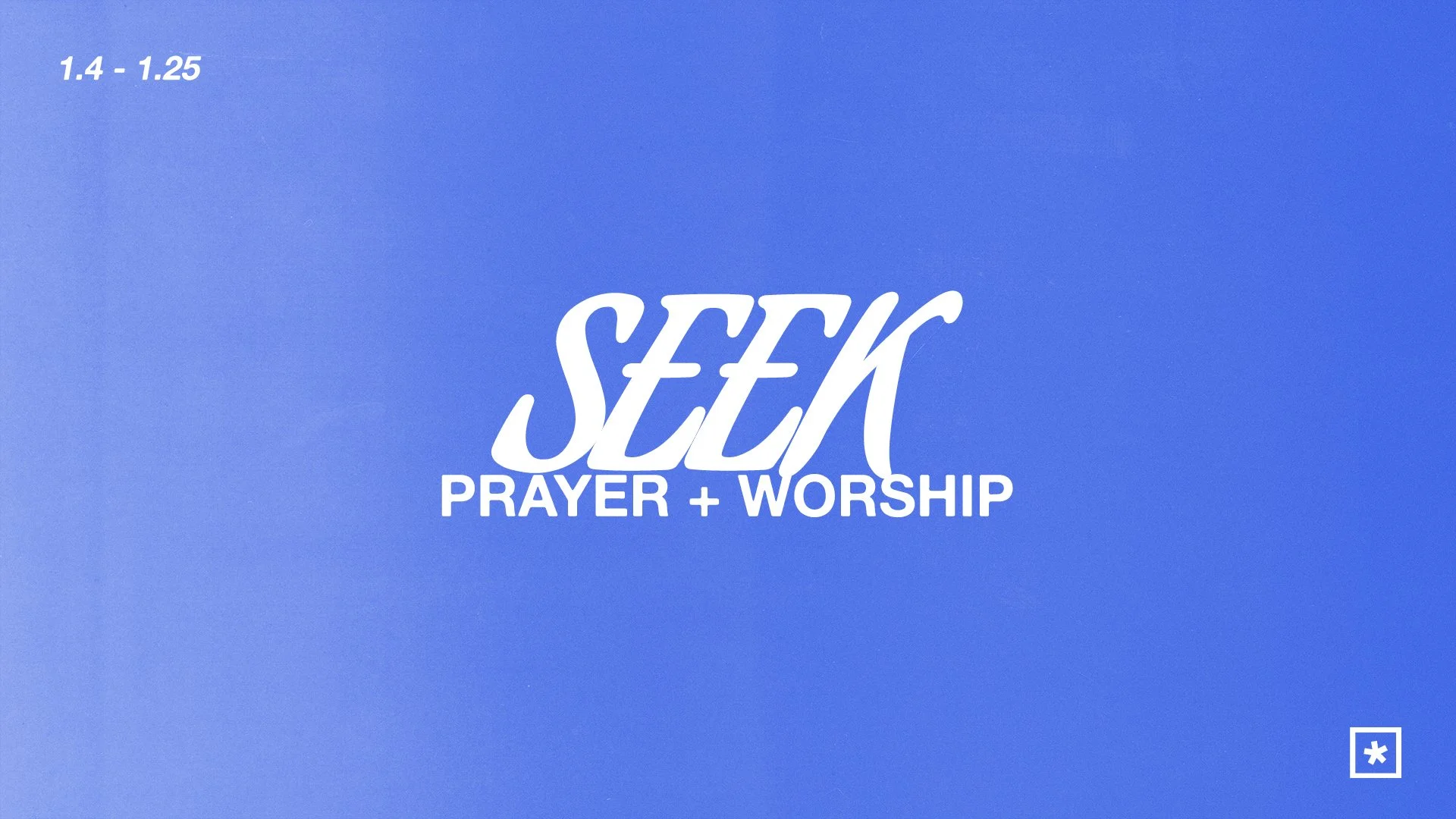 Seek Week One | Mike Popenhagen