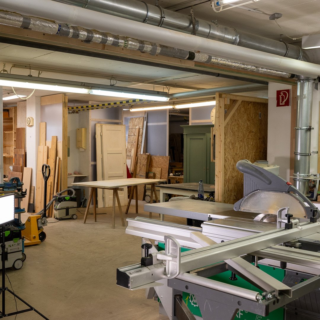 Viel Gemeinschaftsfläche für deine Projekte 