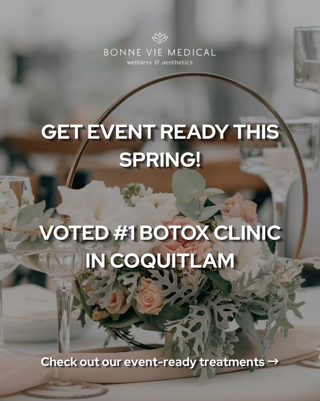 ✨ Get Event-Ready Skin ✨

This spring, step into every event with smooth, radiant, camera-ready skin!

From Red Carpet Radiance to Glass Skin Ready to Soft Glam Refresh, our treatments are designed to hydrate, refine, and elevate your natural glow so