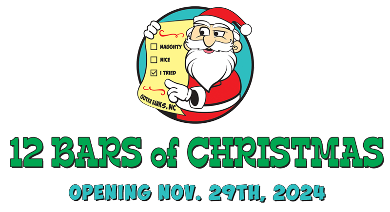 12 Bars of Christmas Food Menus — The 12 Bars of Christmas