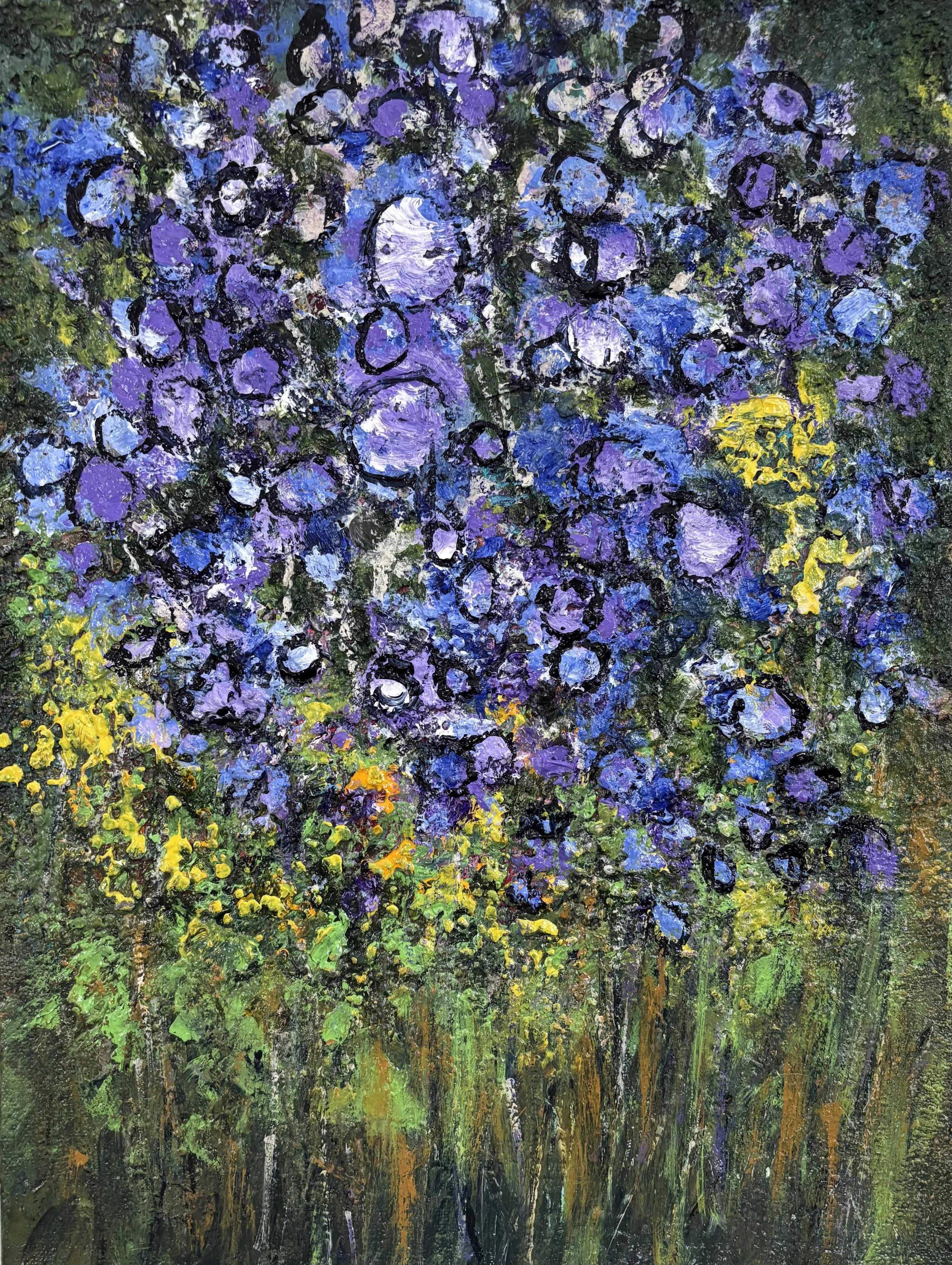 The Garden at Night, 10 x 16, $500