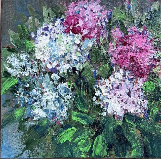 Summer Abundance, 12 x 12, $400