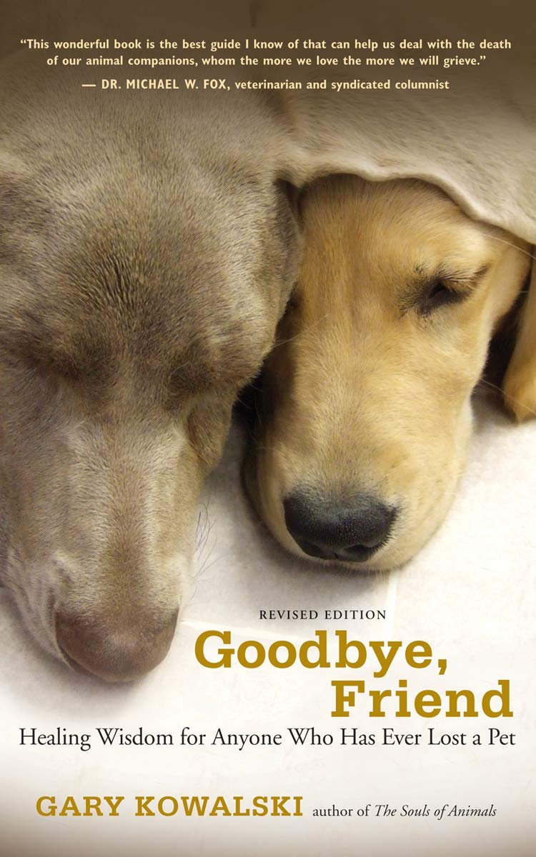 Book recommendations for when you need pet loss–specific coping advice Goodbye Friend