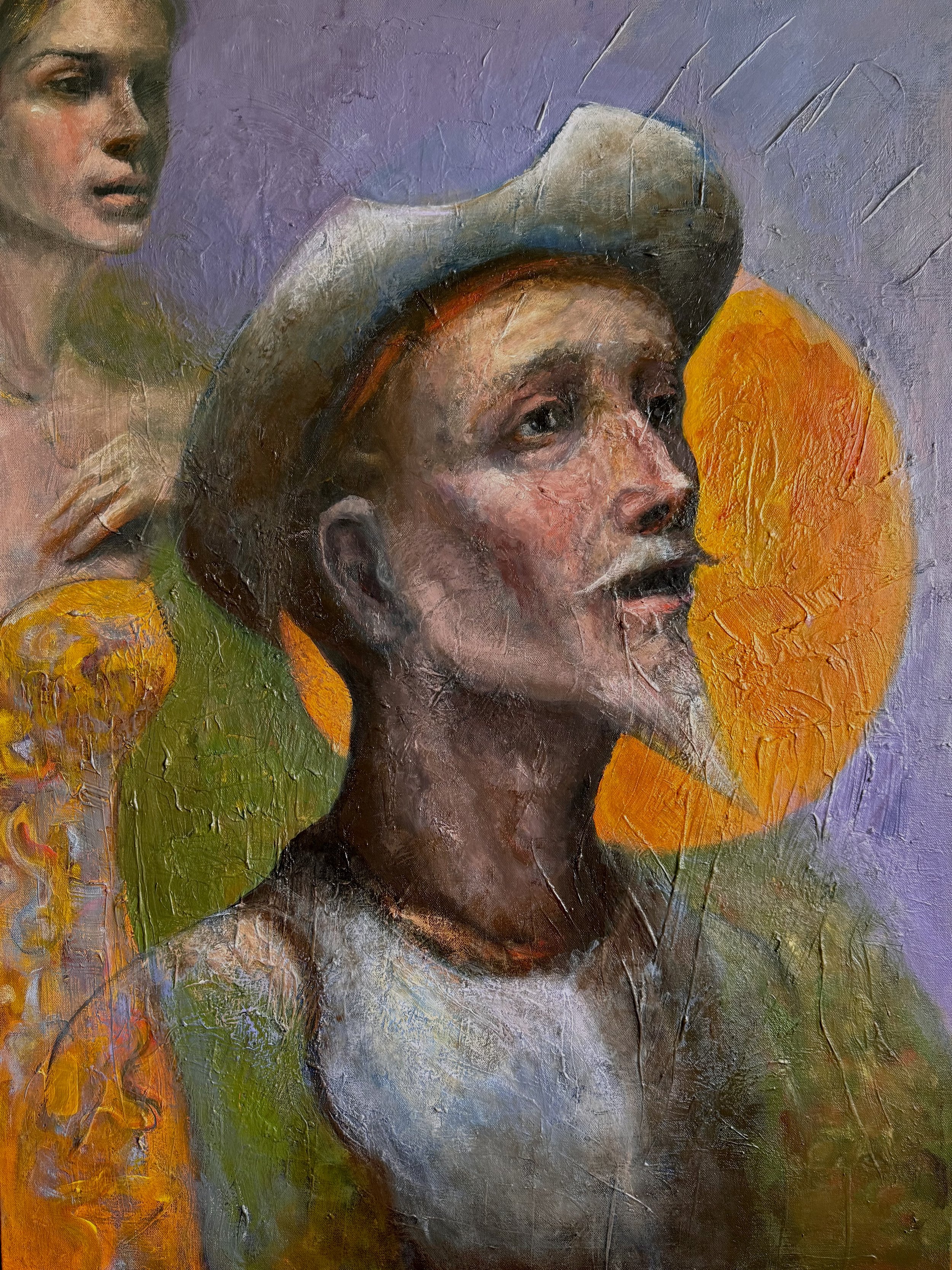 Man of La Mancha 3 40x30" acrylic on canvas