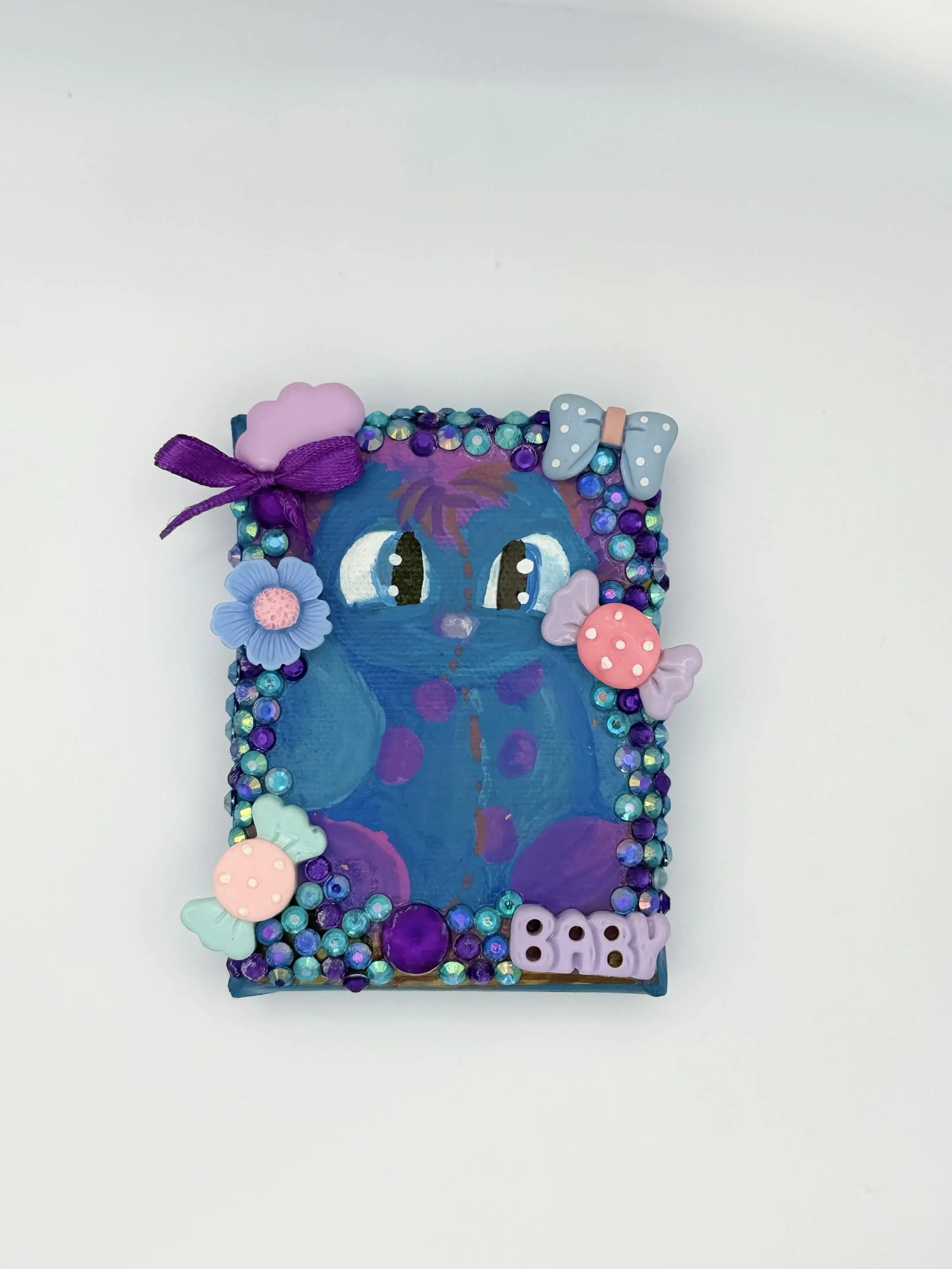 Bedazzled Deco 3x4 Bibble Acrylic Painting