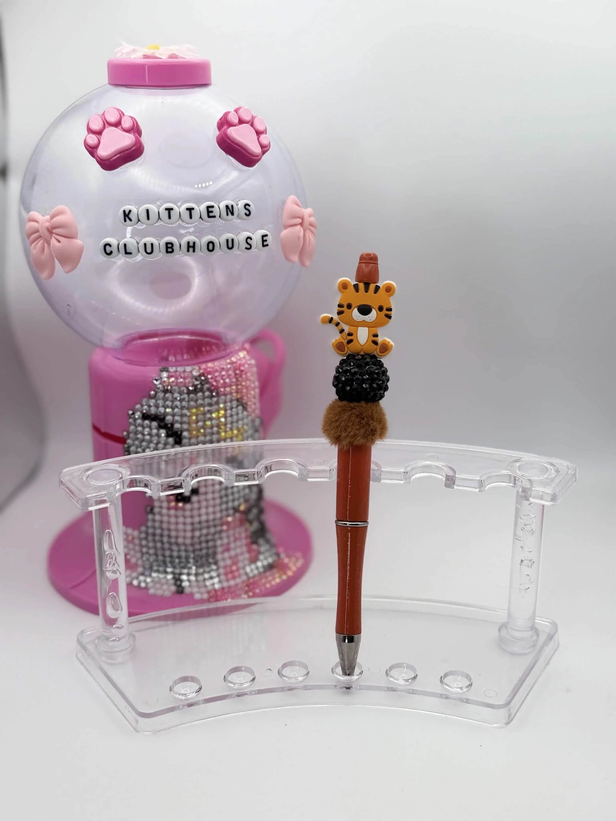 Tiger Refillable Beaded Pen