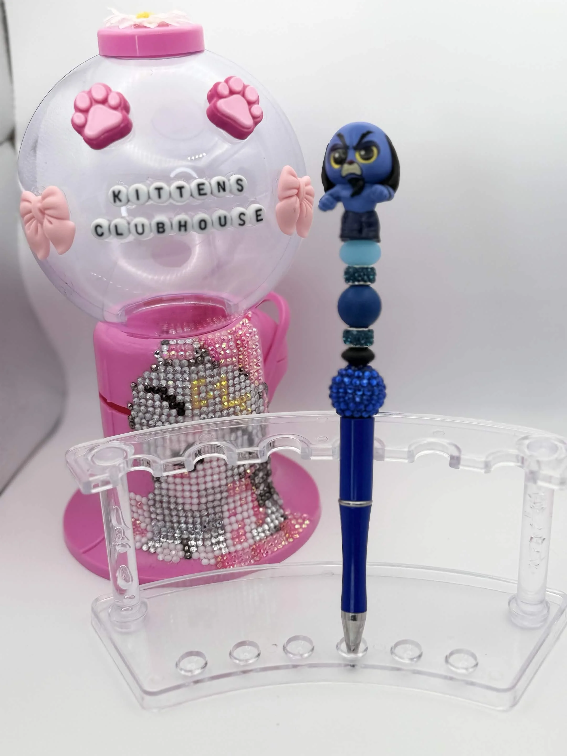 Nessus Disney Doorable Refillable Beaded Pen • Handmade Bead Pen • Mythical & Fandom‑Inspired Stationery