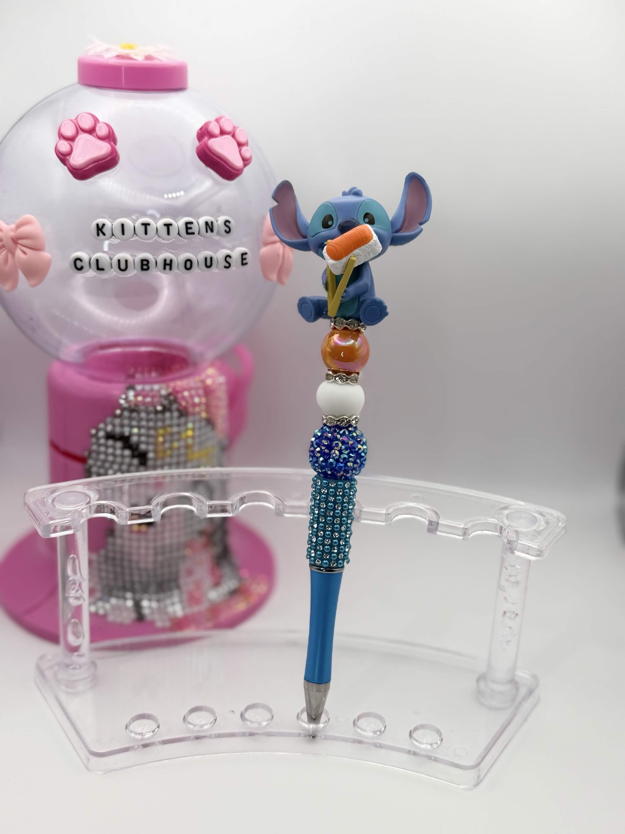 Stitch with Sushi Beaded Refillable Pen