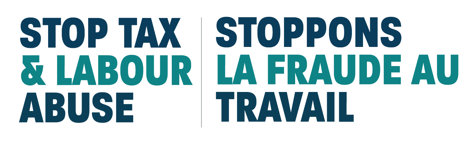 CTA - Stop Tax and Labour Abuse