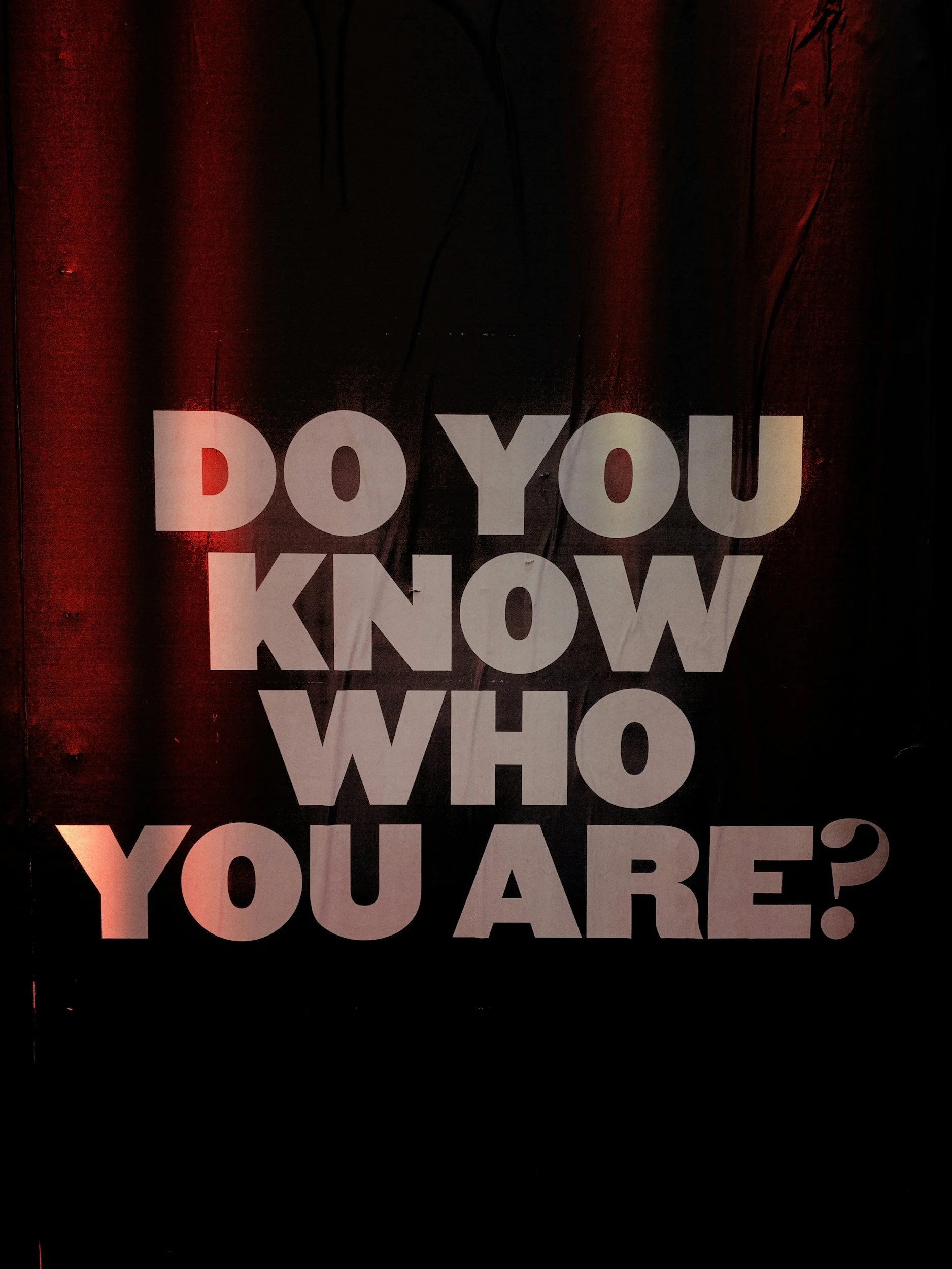 When You Don’t Know Who You Are Anymore